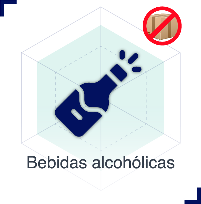 Artículos prohibidos | Bebidas alcohólicas